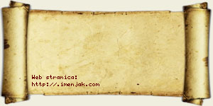 Tanja Nikodijević vizit kartica